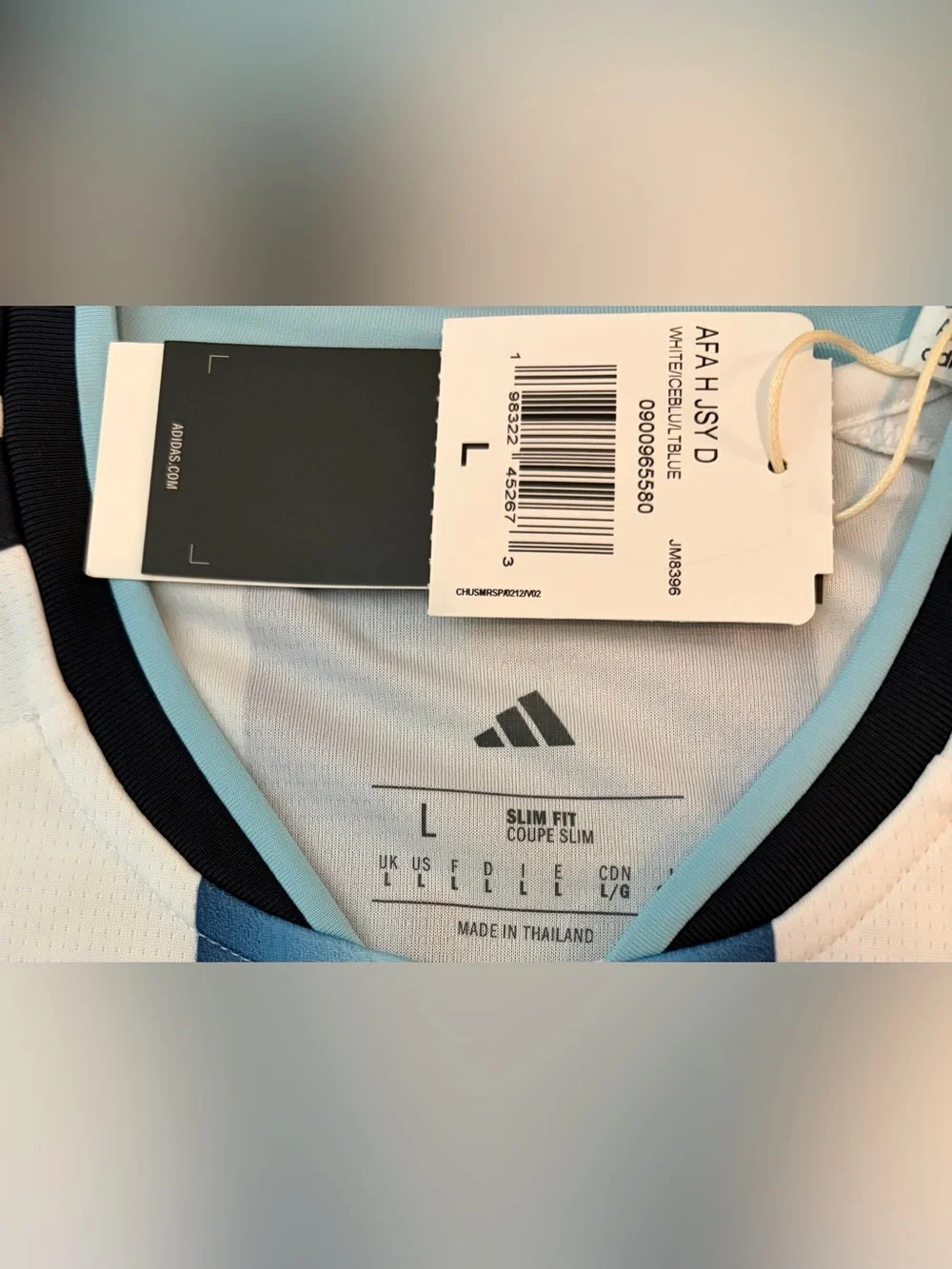 Adidas Official Argentina 2026 Team JM8396 Mac Allister #20 Jersey Men’s Sz: L